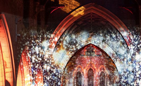 Flux at St. Canice's cathedral
