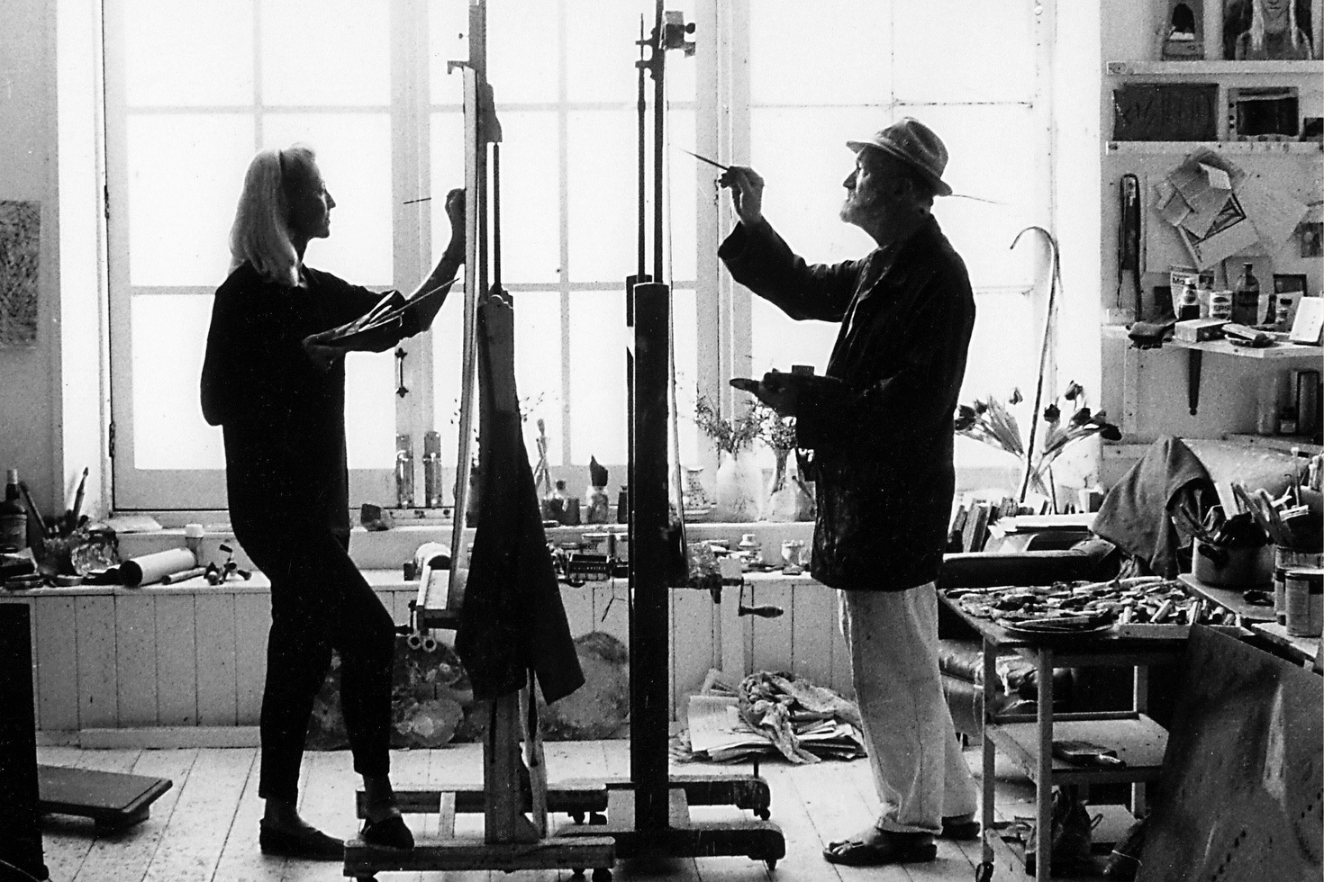 No 4 Porthemeor Studios, St Ives, Cornwall, 1988. Photo: Cornel Lucas