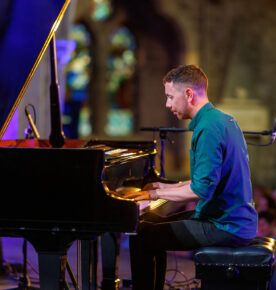 Cormac McCarthy in St. Canice's Cathedral. Image by Dylan Vaughan Photography