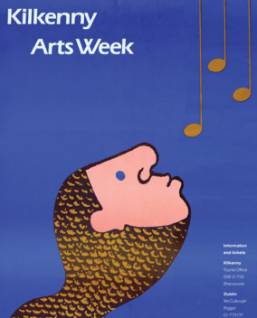 Kilkenny arts festival poster 1984